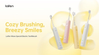 The Laifen Wave Special line of electric toothbrushes. Image courtesy of Laifen.