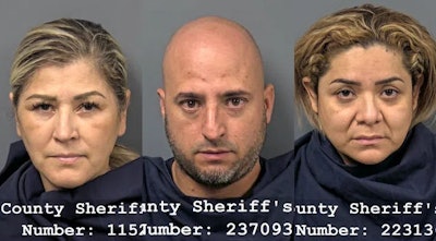 Iris Sandoval-Flores, Rigoberto Sandoval, Ana Figueroa. Image courtesy of Lyon County Sheriff's Office.