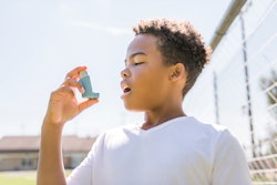 Asthma Inhaler Boy Louis Photo