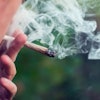 Marijuana Joint Smoking