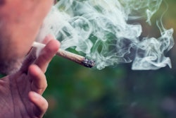Marijuana Joint Smoking