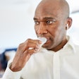 Man Saliva Sample
