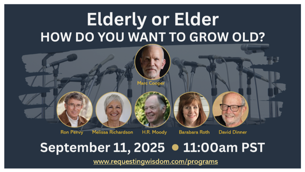 Dr. Marc Cooper will host a webinar on aging on September 11.