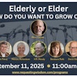 Dr. Marc Cooper will host a webinar on aging on September 11.