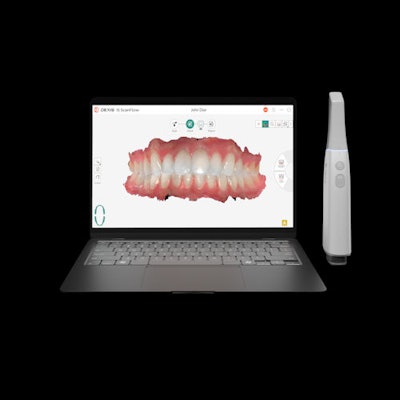 The DEXIS Imprevo intraoral scanner and the IS ScanFlow 2.0 software.