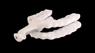 The Nylon flexTap oral appliance.