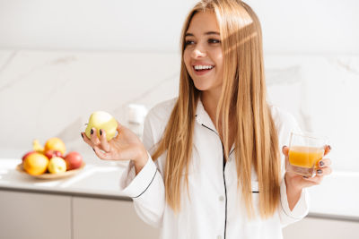 Apple Juice Woman Drobot Dean