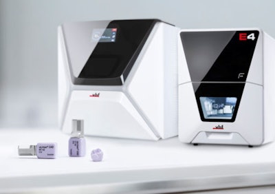 The VHF E4 milling machine.