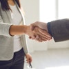 Business Handshake Woman