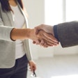 Business Handshake Woman