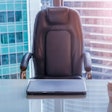 Empty Chair Exec Skyscrapers