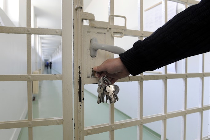 Prison Door Lock Bibiphoto