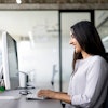 Woman Computer Office Mangostar