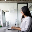 Woman Computer Office Mangostar