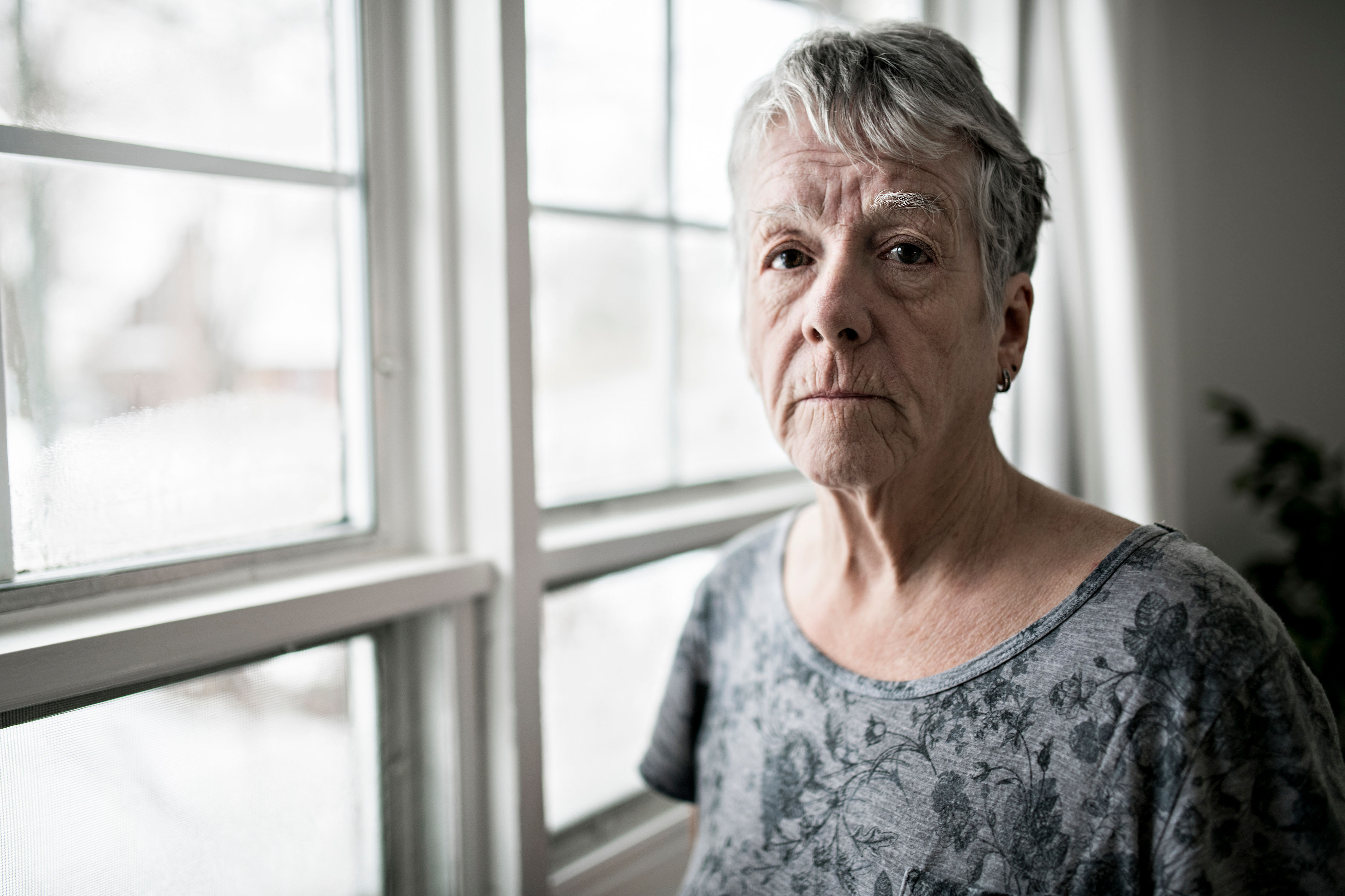 Older Woman Upset Louis Paul Photo