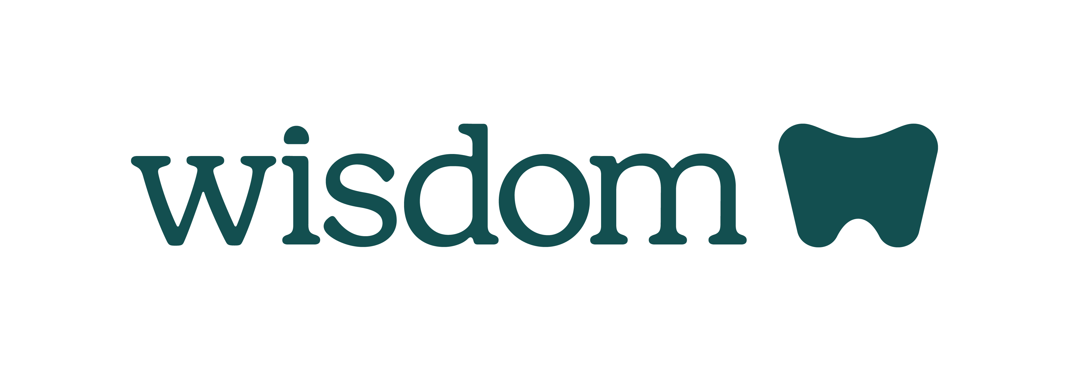 Wisdom Logo Full Green