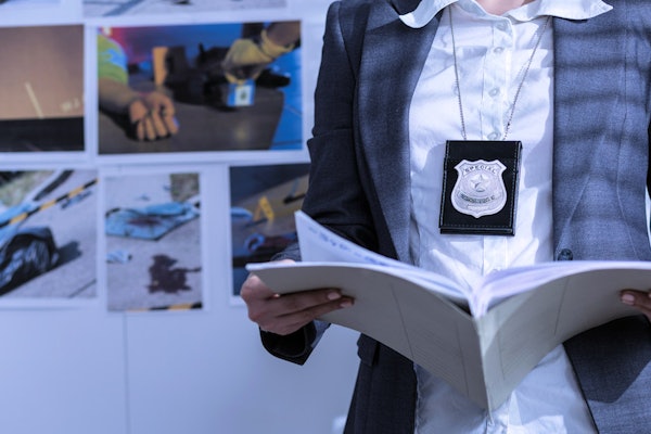 Investigator Police Badge Social