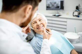Dentist Woman Older Smiling