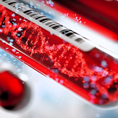 Lab Test Tube Dna Blood 400