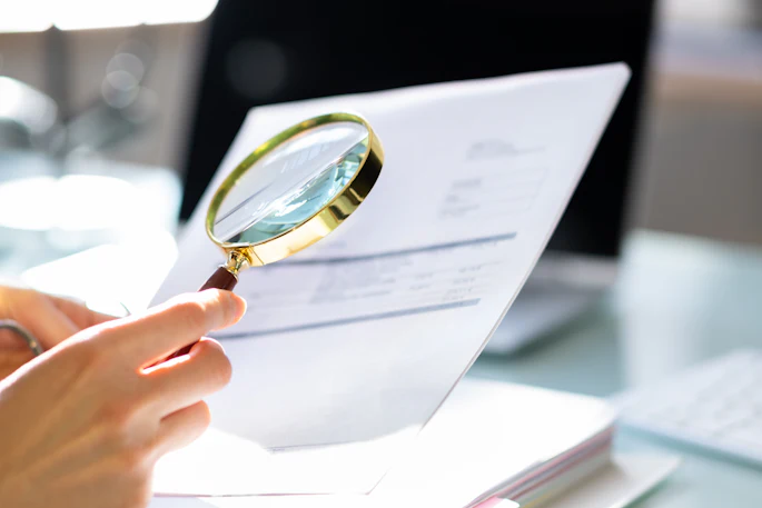 Magnifying Glass Fraud