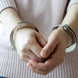 Woman Handcuffed