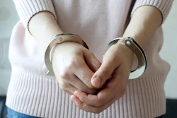 Woman Handcuffed