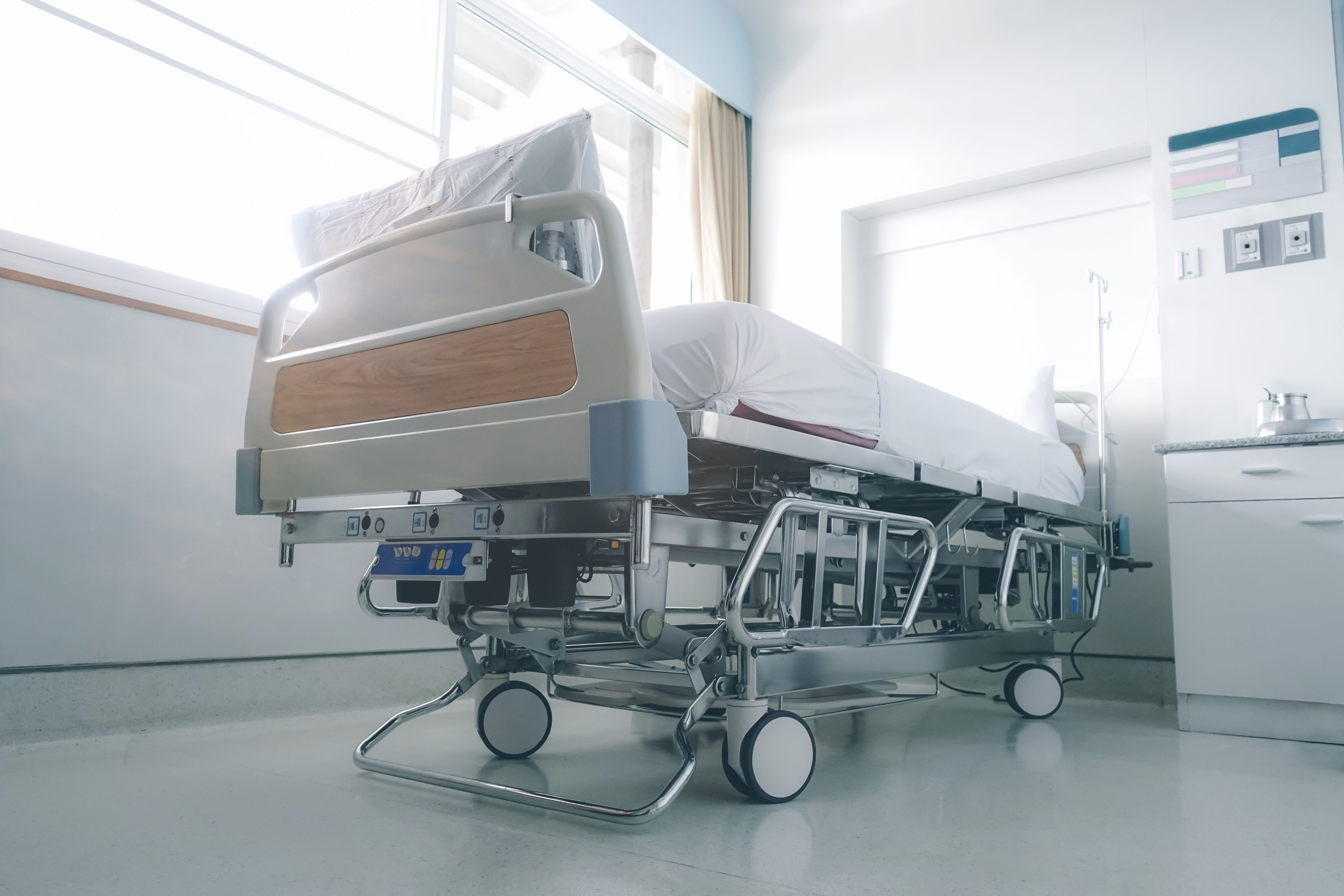Empty Hospital Bed Nitiphol