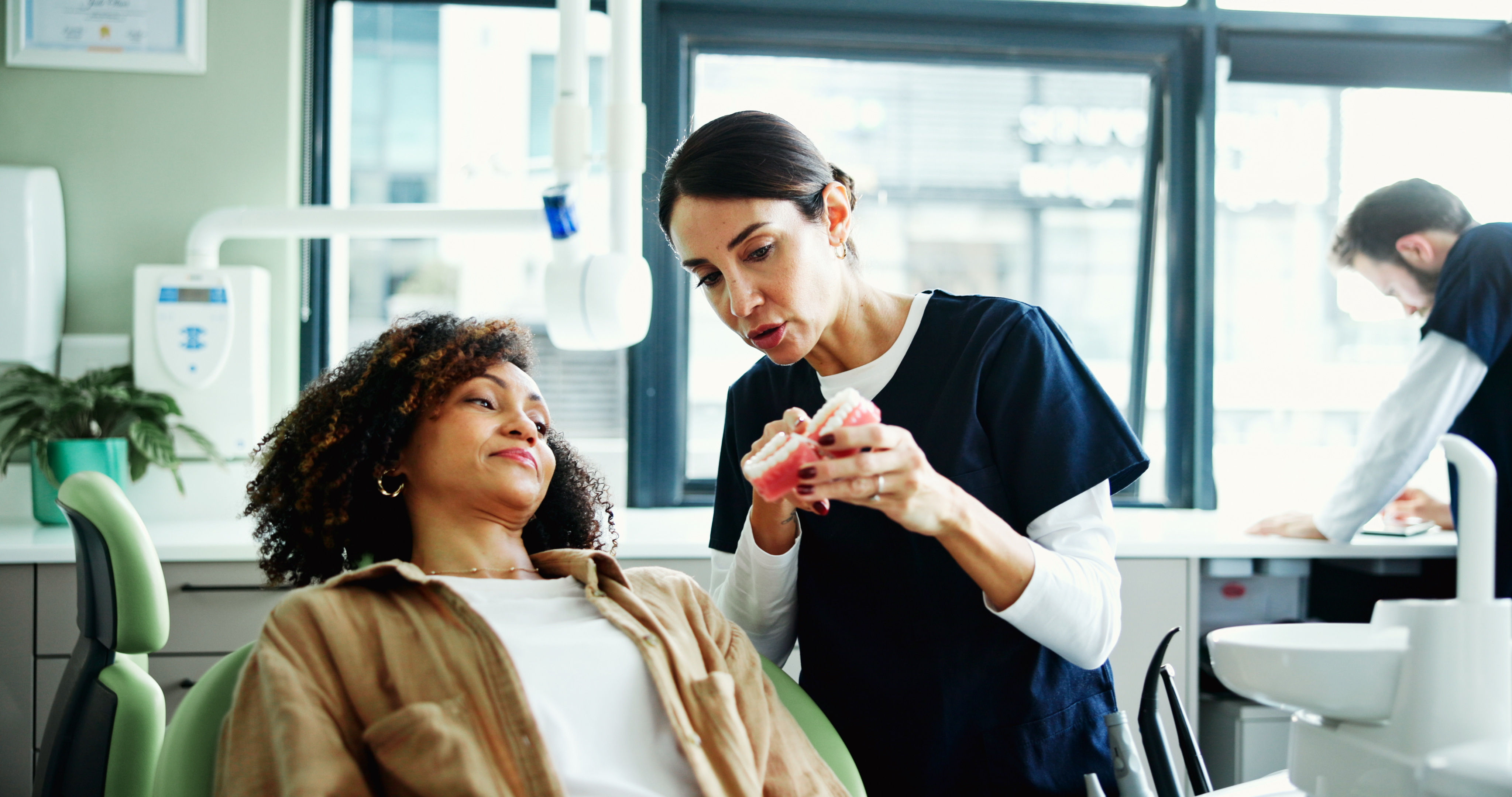Hygienist Instruction Chasing Magic Peopleimages Com