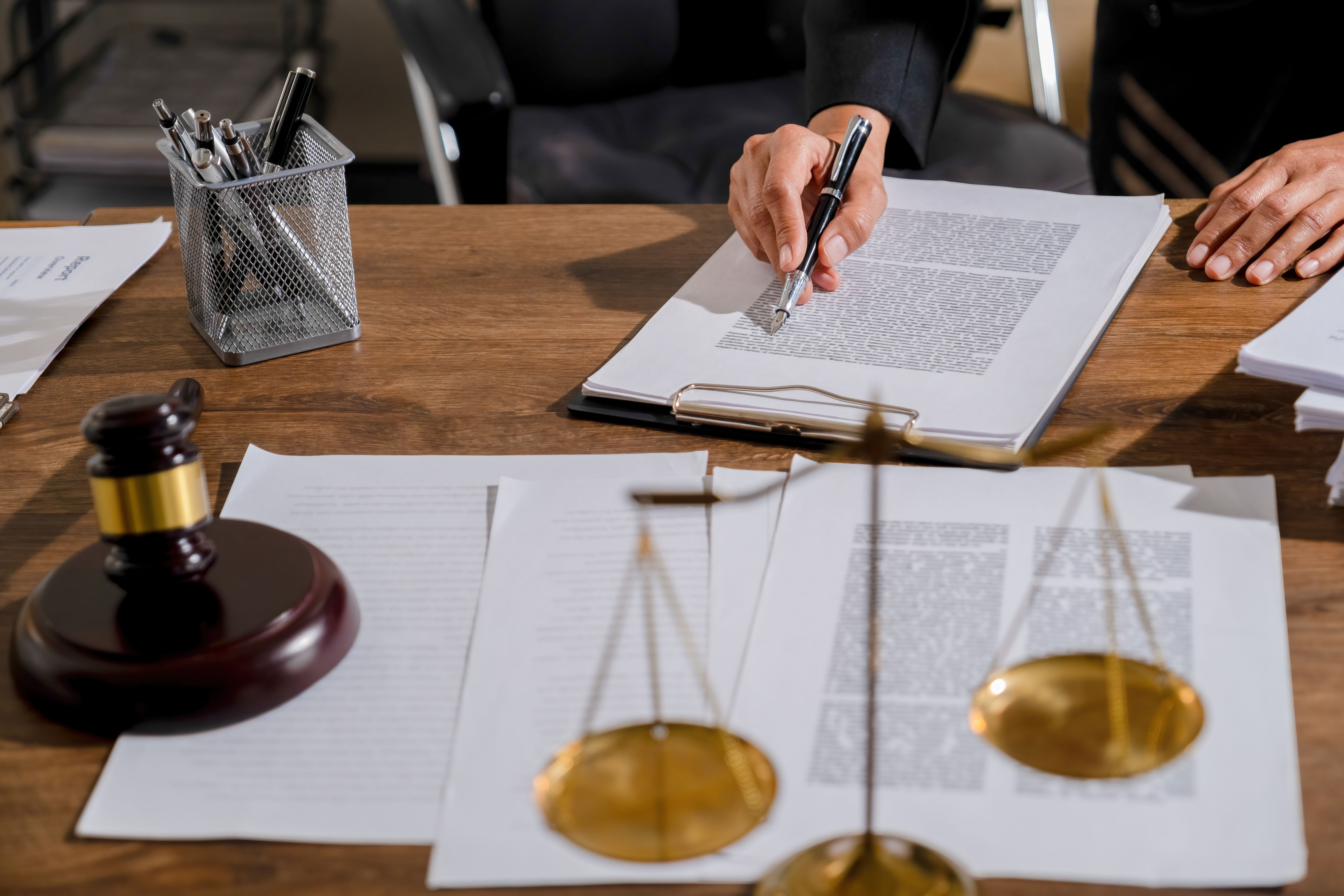 Legal Scale Documents Mind And I