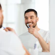 Man Brushing Teeth