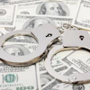 Money Bills Handcuffs