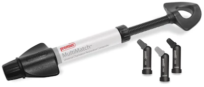 MultiMatch Universal Chameleon Restorative Composite from Premier Dental.