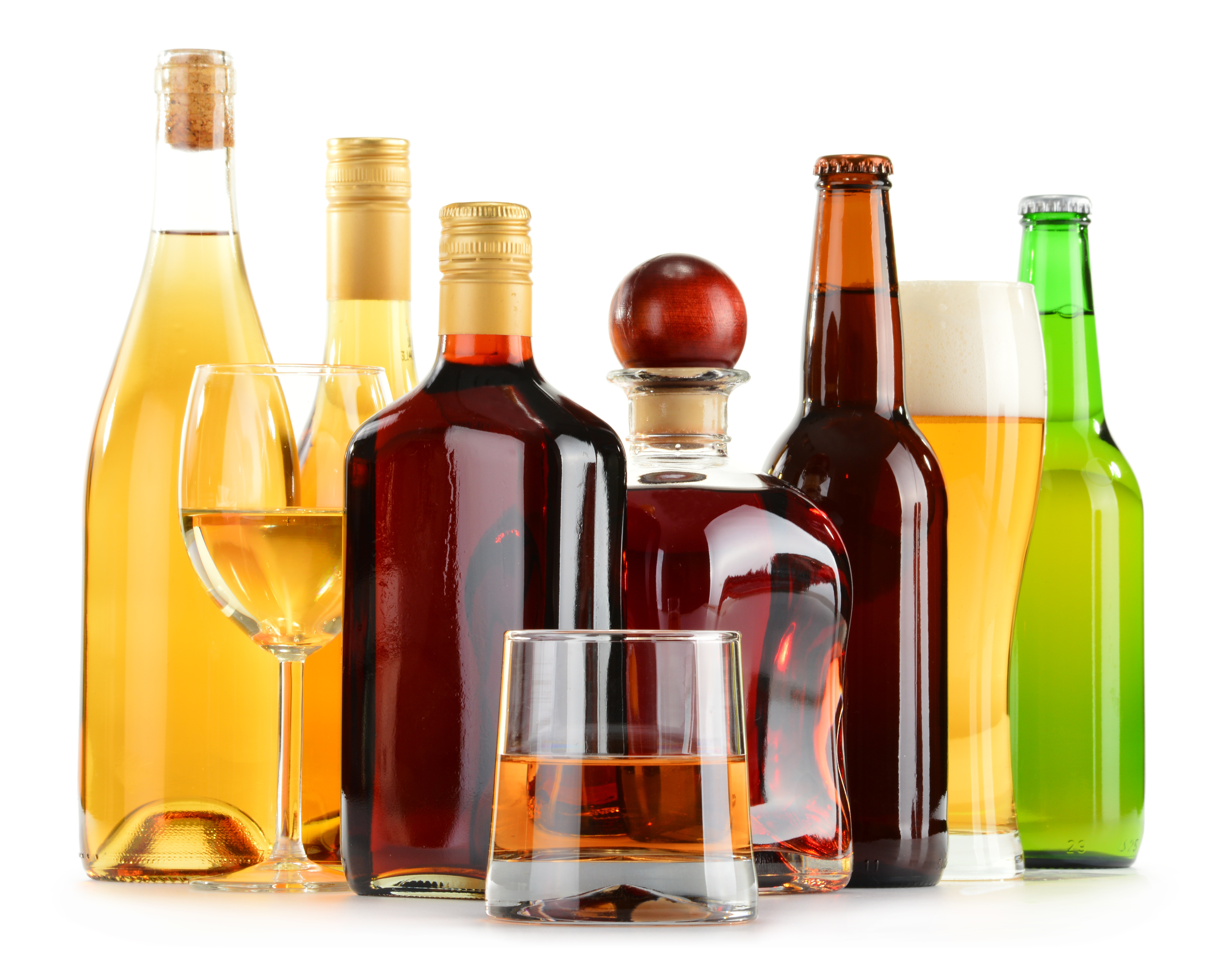 Alcohol Bottles Drinks