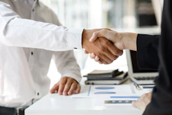 Business Handshake Merger David