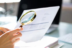Magnifying Glass Fraud