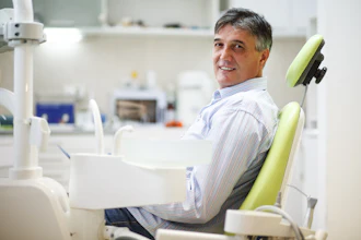 Male Patient Dental Chair