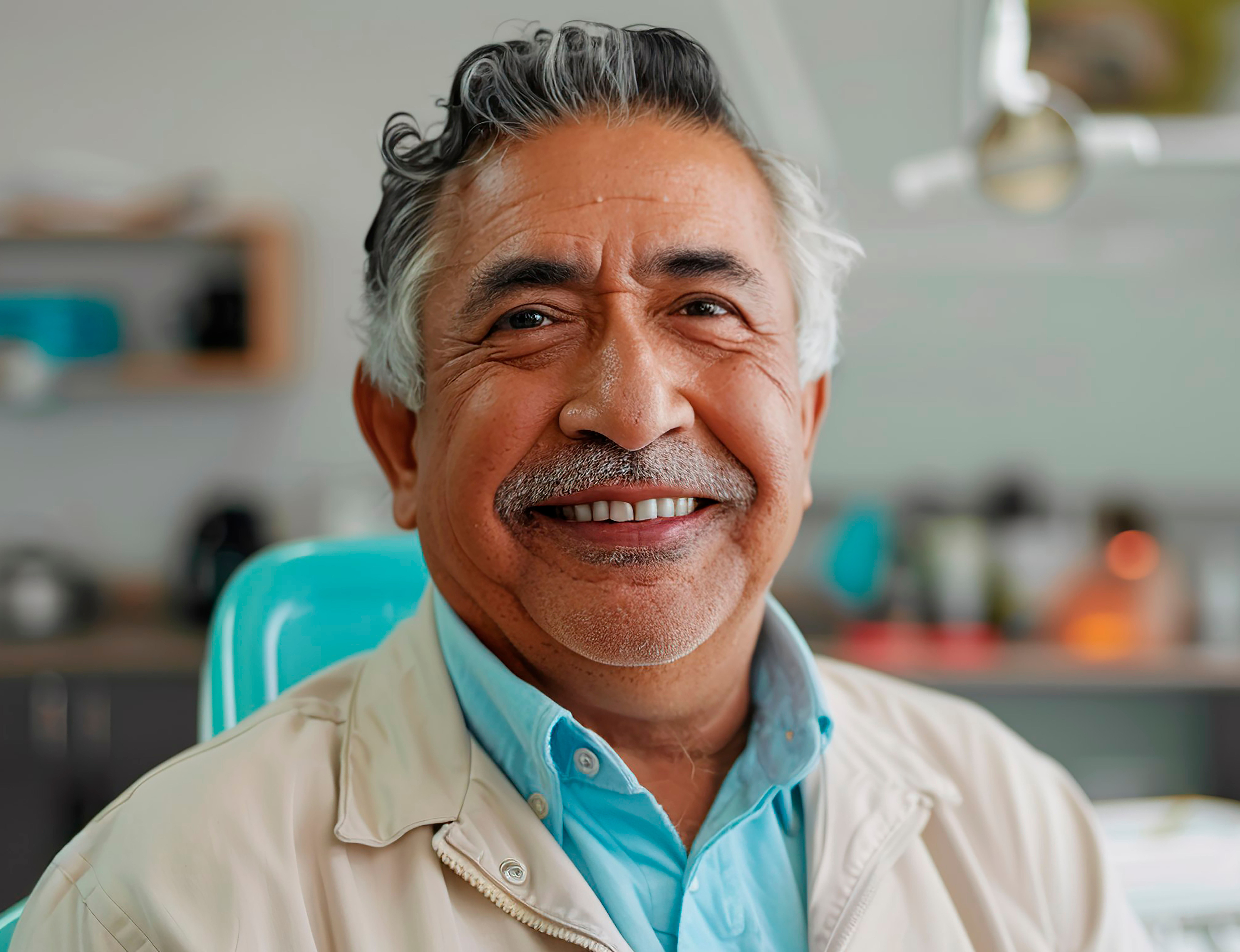 Older Man Dental Office Gabriela