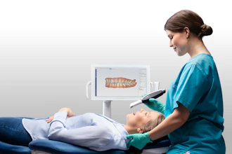 The Planmeca Onyx intraoral scanner.