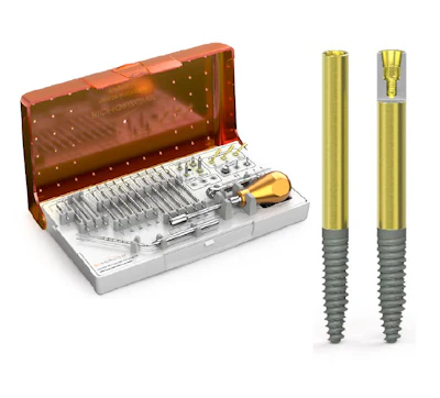 The Pro Zygoma implant kit.