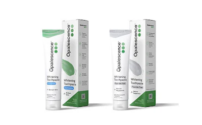 Opalescence has expanded its whitening toothpaste product line with two new formulas.