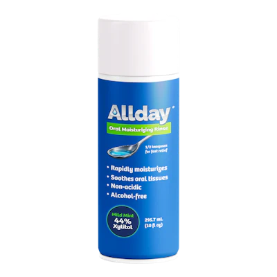 Allday Oral Moisturizing Rinse from Elevate Oral Care.
