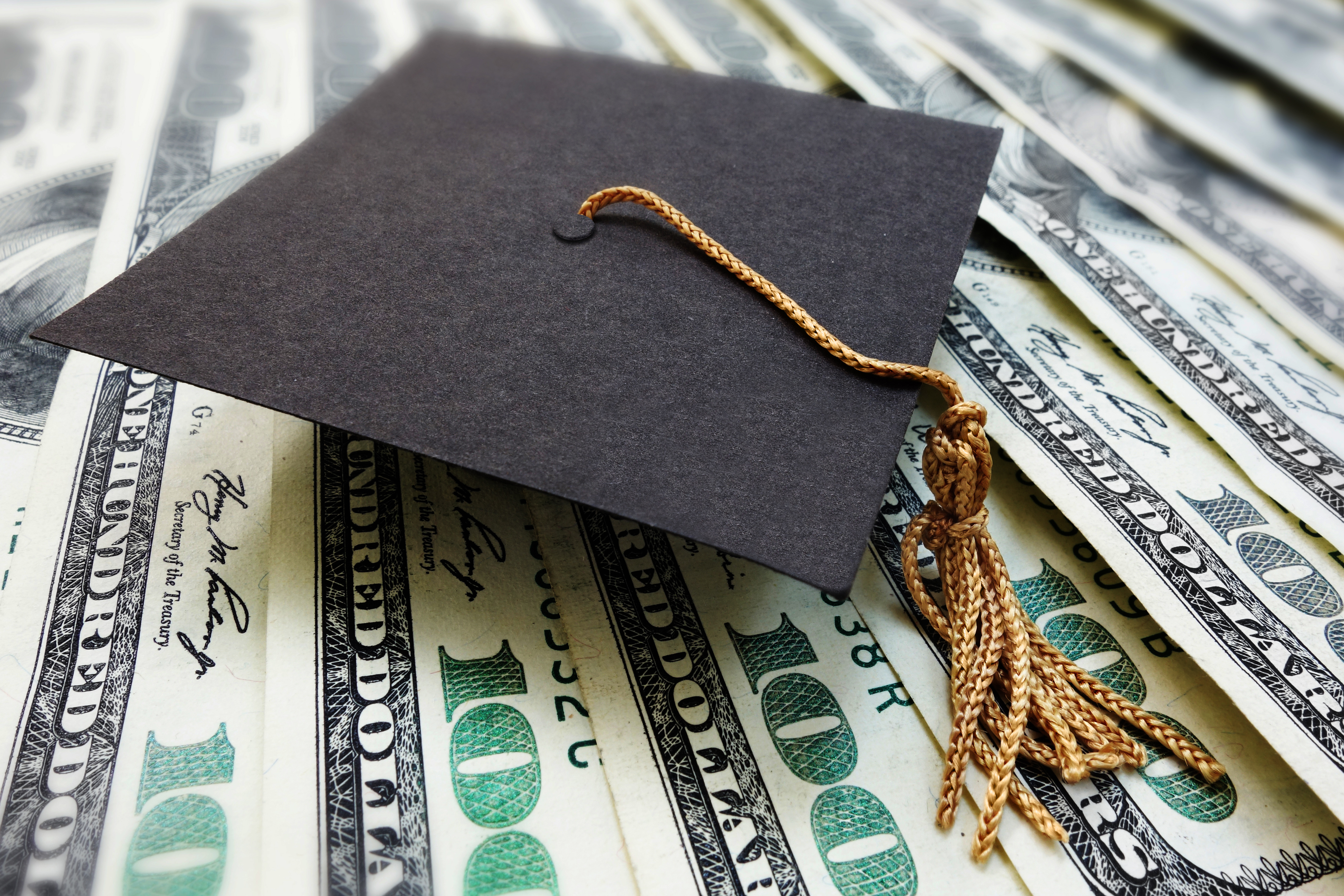 Graduation Cap Money Scholarship