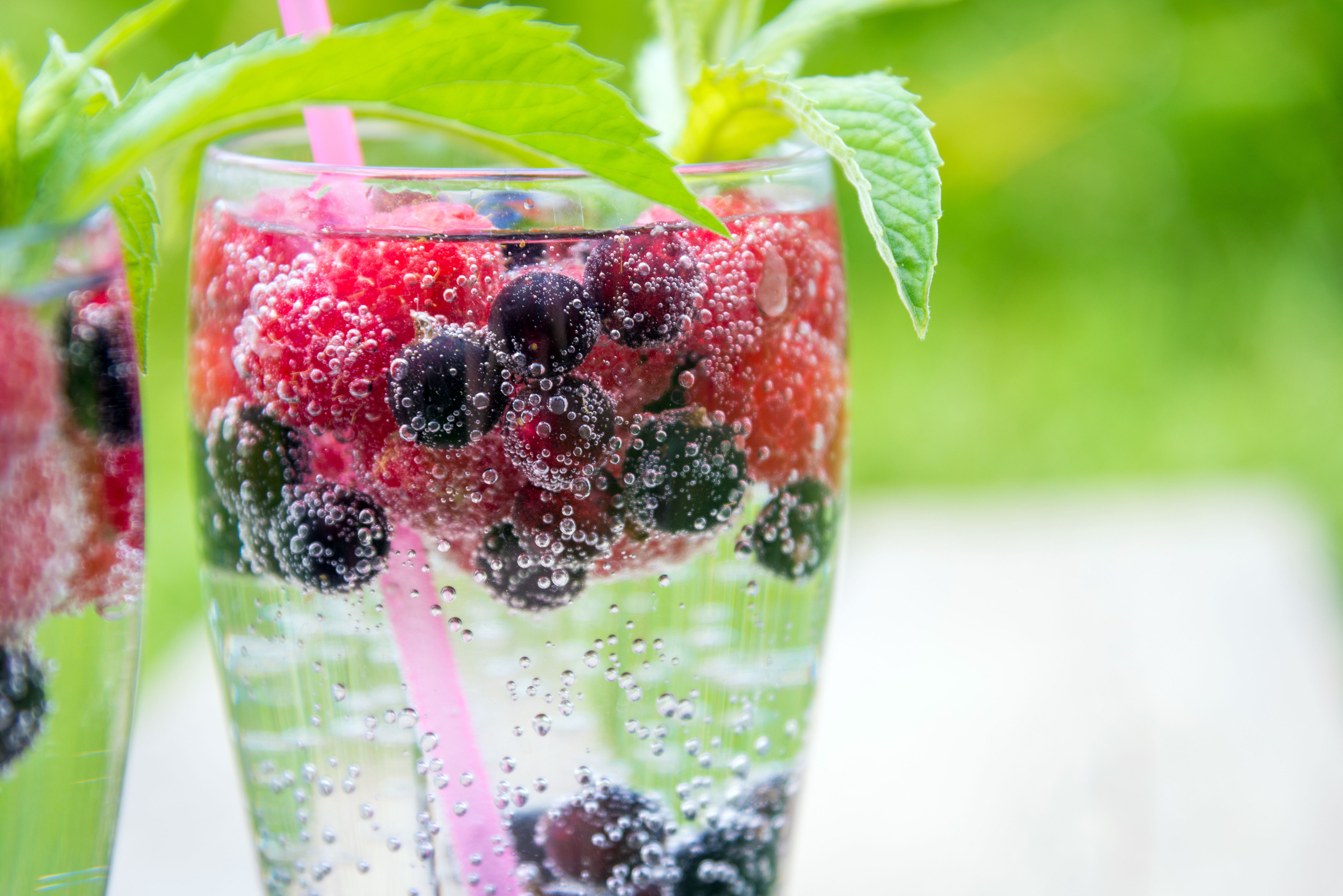 Sparkling Water Fruit Ekaterina Elagina
