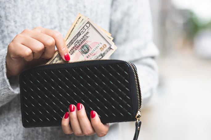 Woman Cash Purse Methaphum
