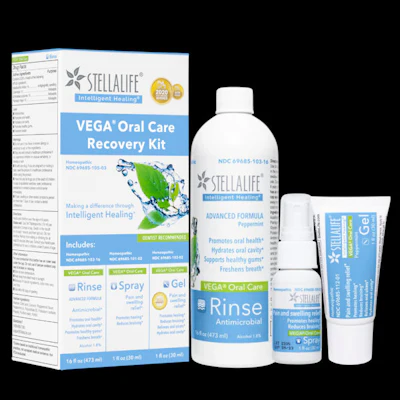 The StellaLife VEGA Oral Care Recovery Kit.