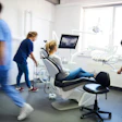 Dental Office Busy Staff