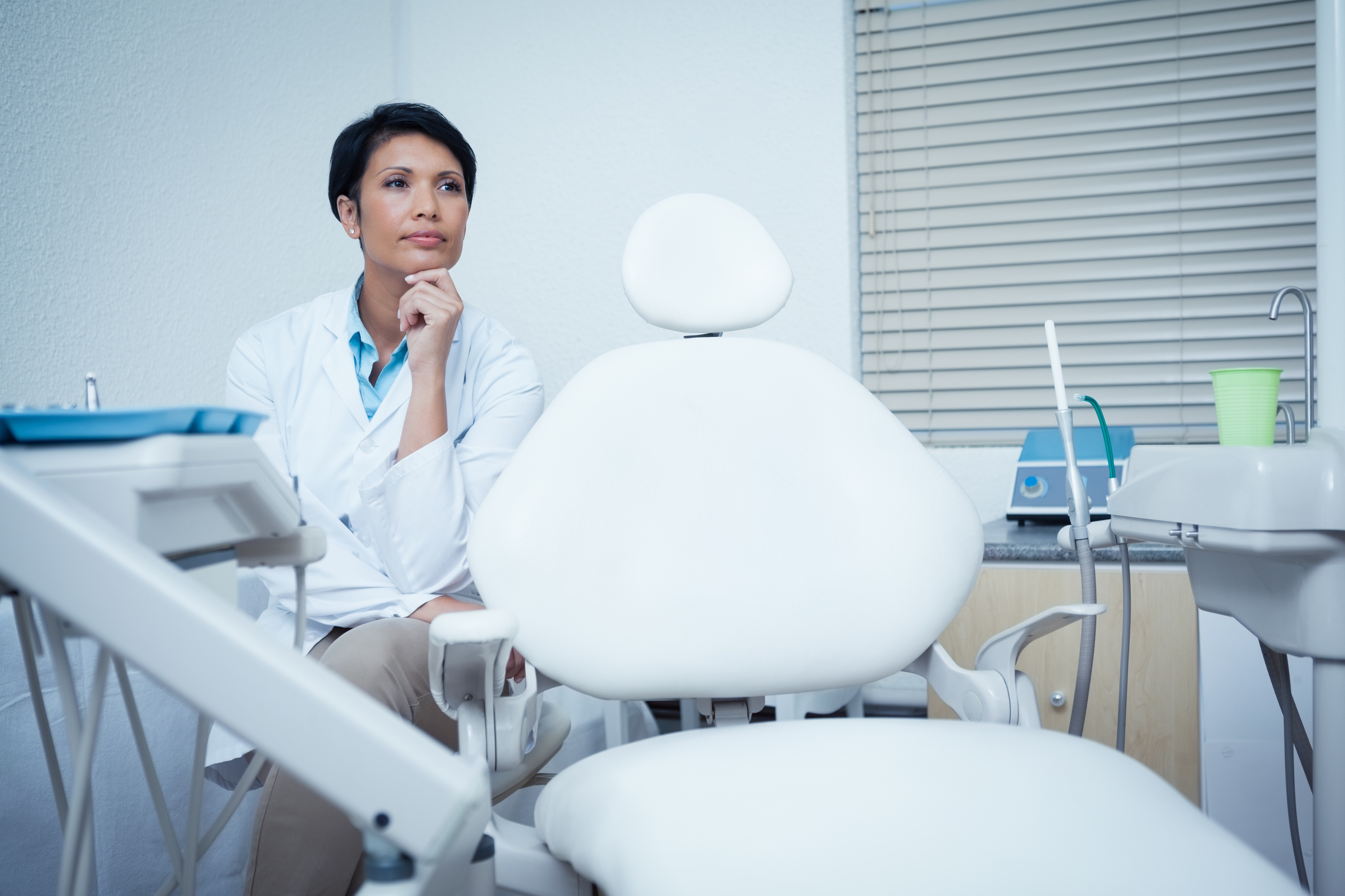 Dentist Thinking