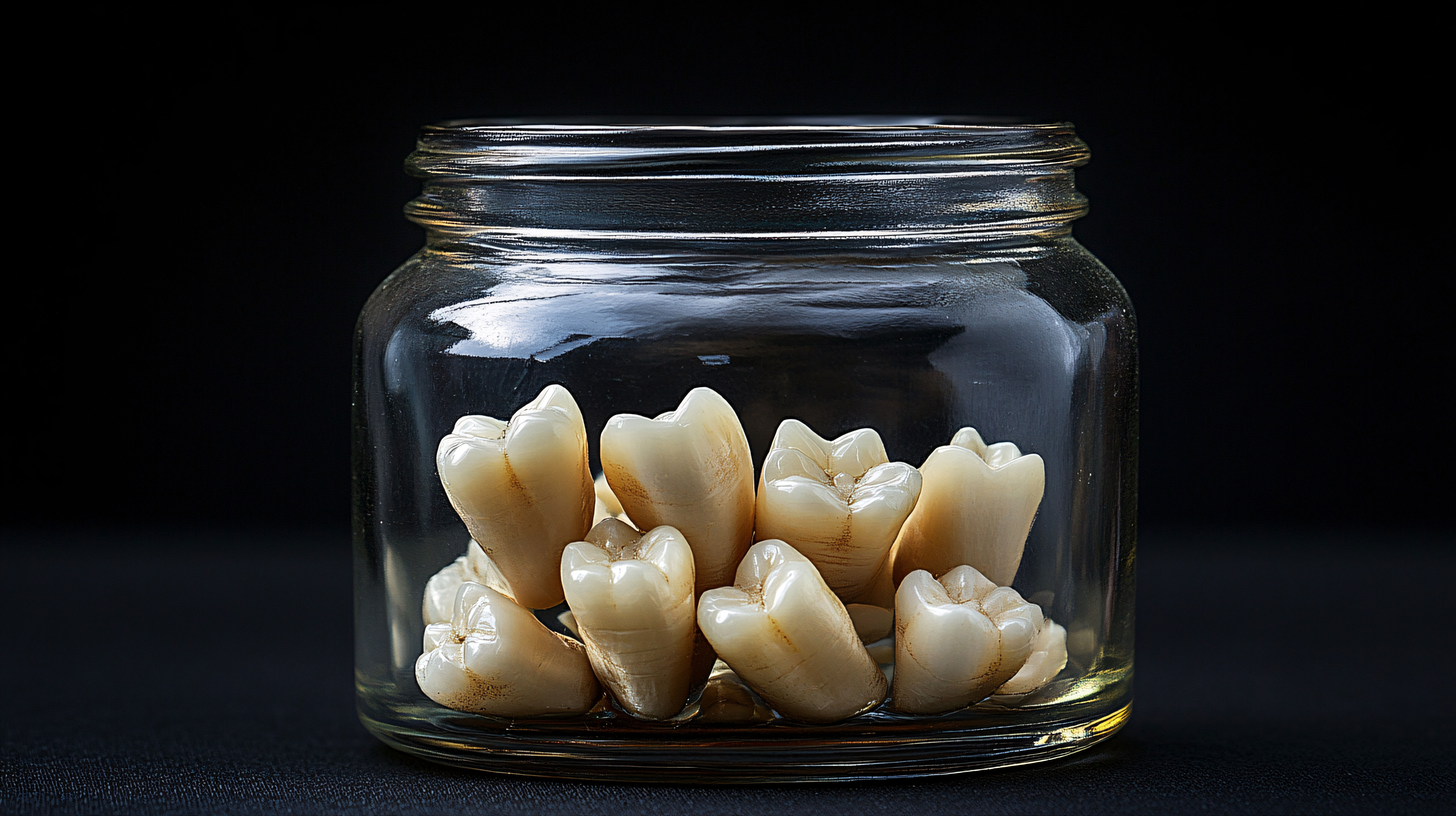 Human Teeth Jar Oleksandr