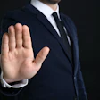 Man Hand Stop