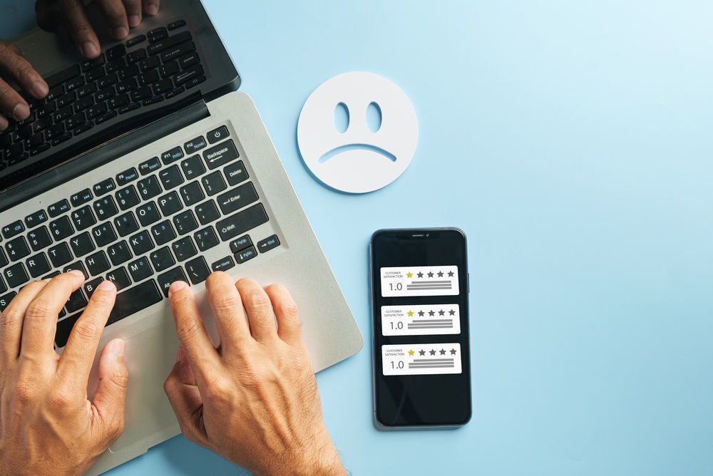 Negative Online Review Shutterstock Sorapop Udomsri